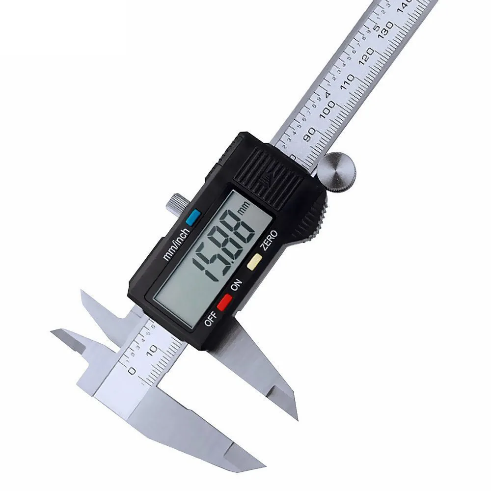 Digital Caliper 150Mm Stainless Steel - Calibrador Vernier Digital de Alta Precisión