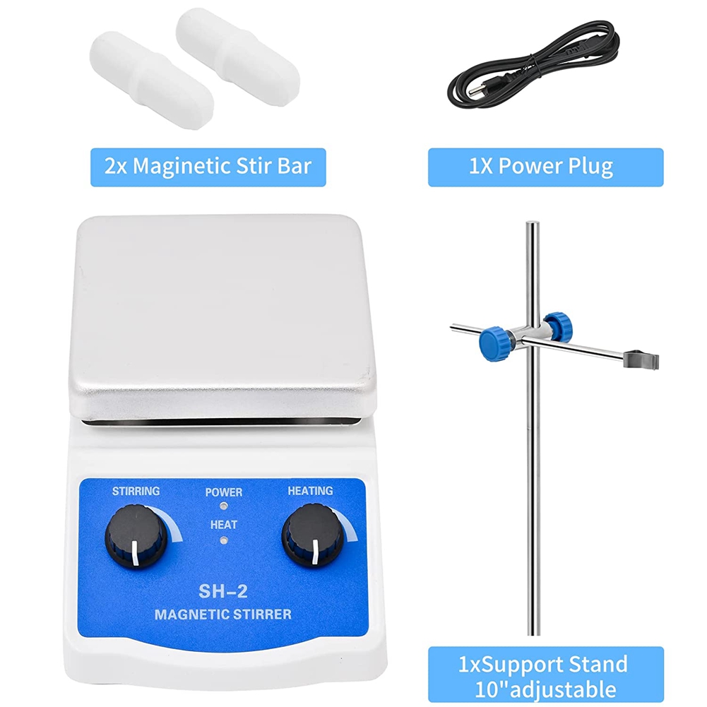 Nuevas llegadas - Placa agitad - Lab Magnetic Stirrer Hot Plate reseña y precio