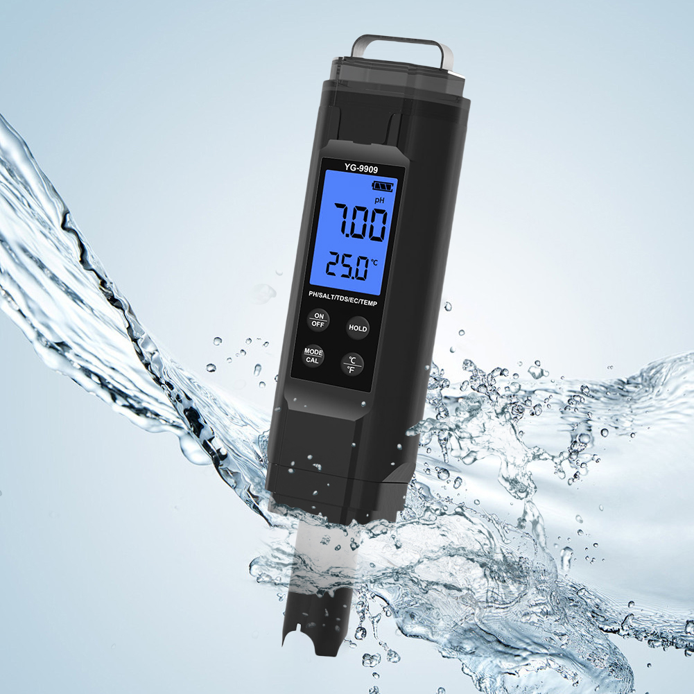 Lápiz digital 5 en 1 para medi - Ph Meter Digital Water Tester reseña y precio