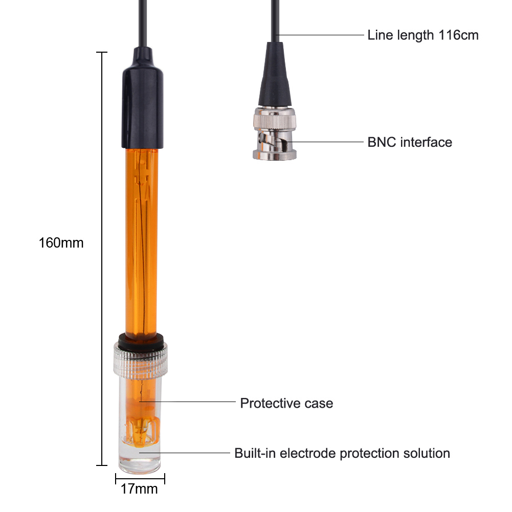 Kit de sondas de electrodo Yie - Ph Meter Digital Water Tester reseña y precio